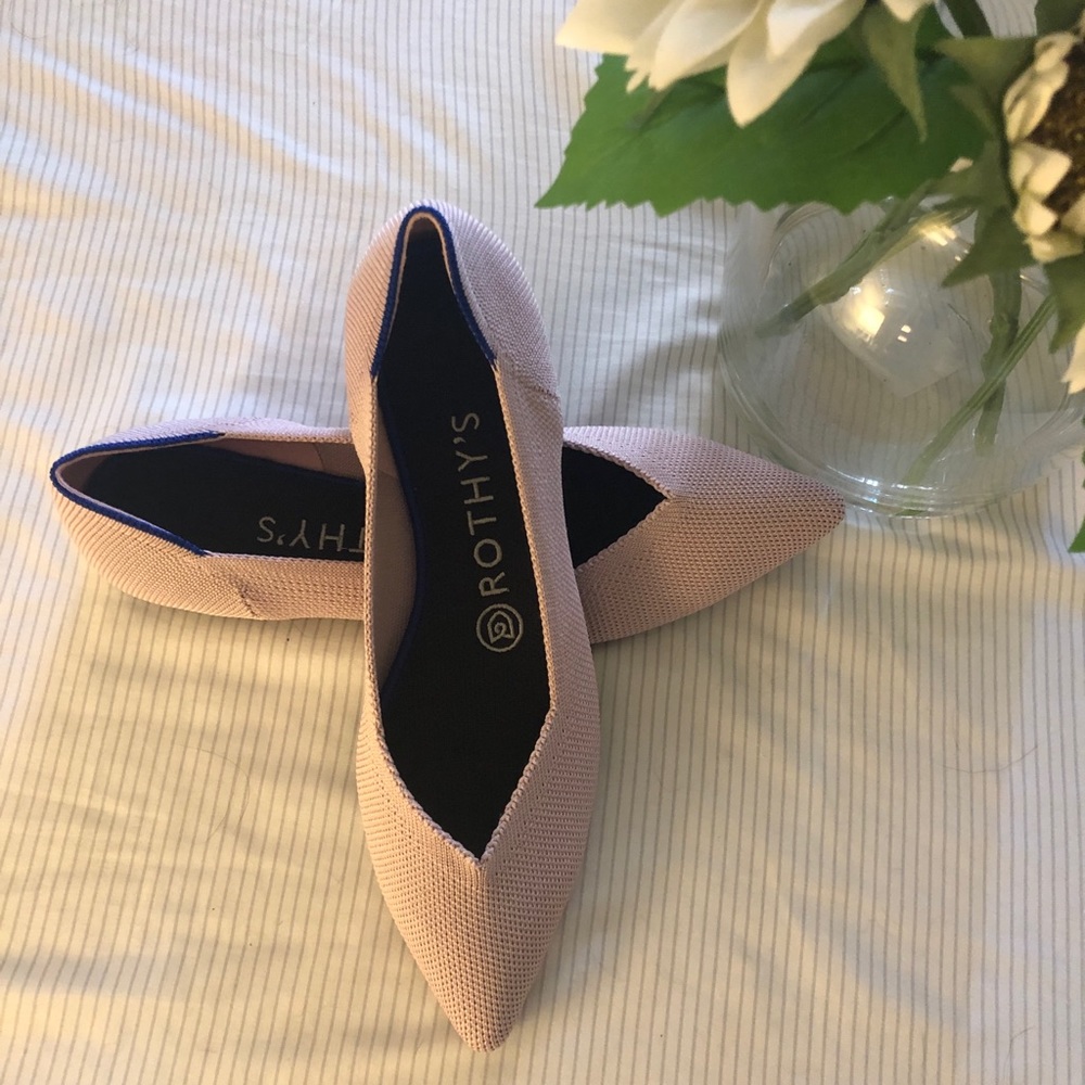 Rothys - The Point in Petal Pink - Size 7